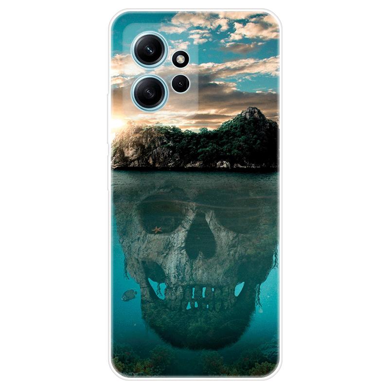 Для Xiaomi Redmi Note 12 Note12 4G чехол Мягкая силиконовая задняя крышка Мультяшный чехол для телефона Разнообразие