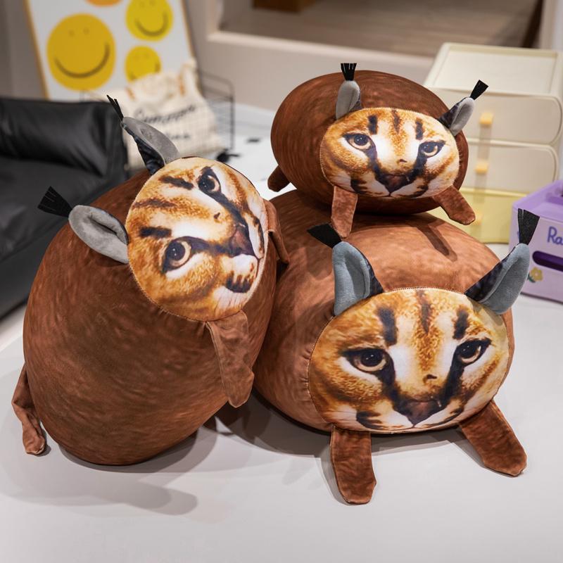 Забавный уродливый кот, плюшевый кавайный пушистый мягкий мягкий игрушечный диван, подушка, очаровательное украшение комнаты, домашний декор, праздничные подарки, детские подарки