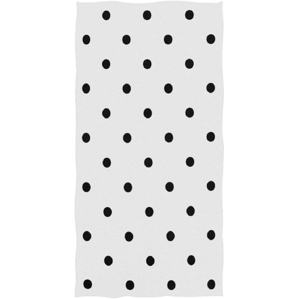 Naanle Lovely Easter Rabbit Colors Eggs Bunny Pattern Soft Absorbent Guest Hand Towels Multipurpose for Bathroom, Hotel, Gym and Spa (16 x 30 Inches)