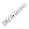 3D ABS Car Rear Trunk 4MATIC Logo Letters Emblem Badge Stickers For Mercedes Benz W246 W204 W205 W212 W213 R350 GLA GLC GLK W447 ZU9