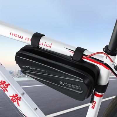 Сумка для горного велосипеда Downtube Водонепроницаемая сумка для велосипедного снаряжения на открытом воздухе Большая вместимость Треугольная сумка для головы