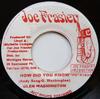7inch Record GLEN WASHINGTON - How Did You Know NONE Joe Frasier Jamaica Reggae, Ska & Dub Used