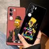 Чехол-бампер Мультяшный S-simpsons для Vivo V21E V23 V25 V30 Y51S Y78 Y71 Y91 V27 Y75 Y81 Y53S V29 Y50 Y95 Y52S Y93