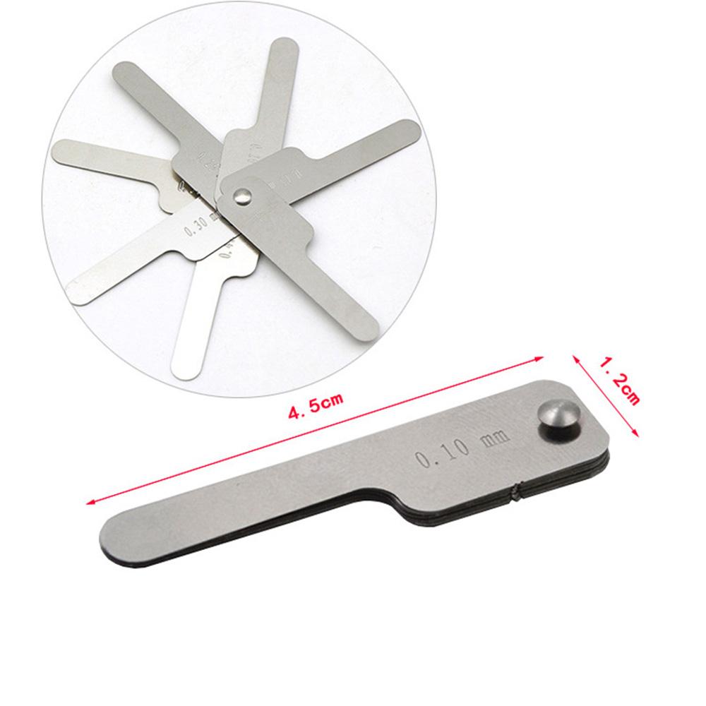 Линейка для измерения межзубных промежутков Стоматологический калибр для межпроксимальной редукции Измерение межзубного промежутка Калибр для межзубных промежутков