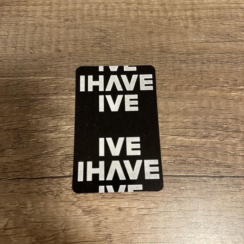 [USED] IVE I'VE soundwave 4.0 bonus trading card Wonyoung i am