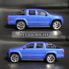 1/64 масштаб Amarok пикап реплика мини грузовик модель автомобиля металлическая миниатюрная художественная фигурка автомобиль литой под давлением ребенок мальчик рождественский подарок игрушка