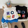 Boys Cotton Breathable Crew-neck Loose Summer Children's Vest Sleeveless T-shirt