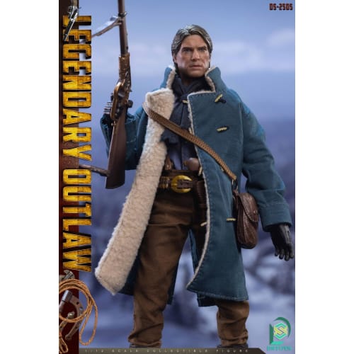 Tbmodel DSTOYS 1/12 Scale Deluxe Edition Cowboy Body with Horse, Head and Accessories, Action Figure DS-2506
