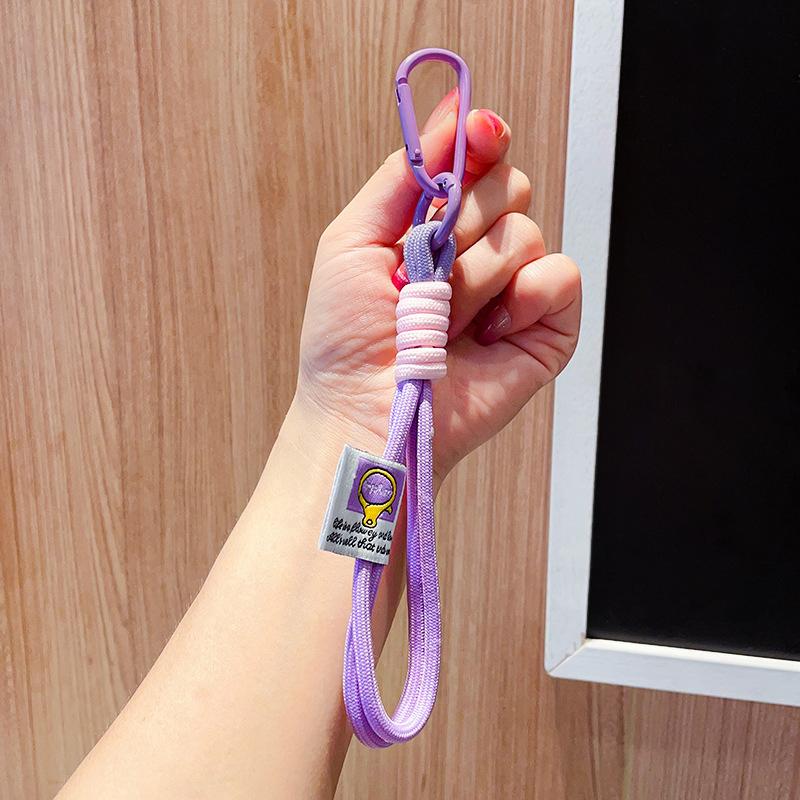 Yogodlns Colorful Nylon Rope Handbag Pendant With Carabiner Buckle Clips Bags Accessories Spare Parts for Bags