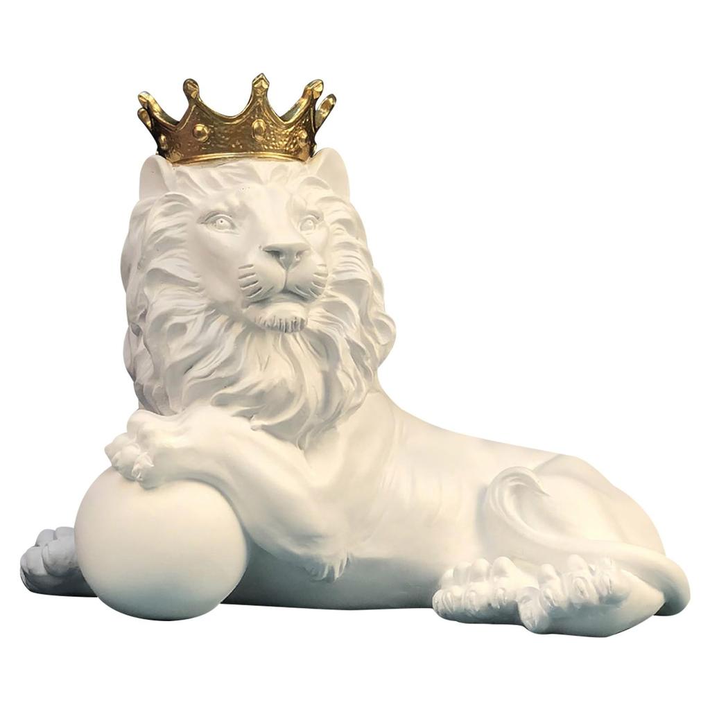 Ремесла из смолы Ци, скандинавское украшение для дома, украшение с короной, украшение для рабочего стола