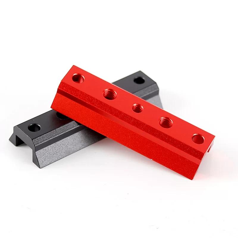 90mm Finderscope Guide Rail Dovetail Plate Finderscope Base Guide Lens Base Astronomical Telescope Accessories