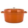 Staub Pico Cocotte Round 28cm Cinnamon 11028806 Pot Enamel Pot Rund Brater Cinnamon Pico Cocotte Stylish Pot Pan Cookware Kitchen Supplies [Staub]