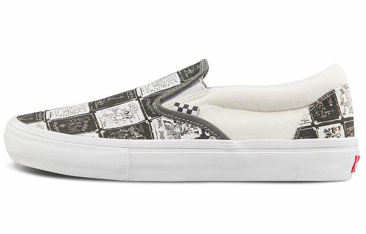 Слипоны Daniel Johnston x Слипоны Skate Vans 'Магнитофонная лента' VN0A5FCAAO7