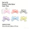 36PCS Bow Shape Pet Hair Bow Handmade Pet Hair Clip Exquisite Craft Pet Head Ornament  Party Decor
