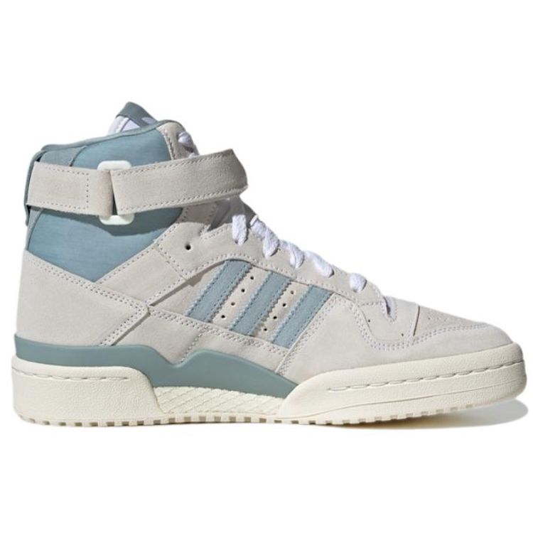 Adidas Forum 84 High Magnet Серо-Синие Женские Кроссовки Cloud-White Off-White GZ4379
