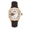 [Ticento]Open Heart Automatic Leather Watch TS50801RGCH, Korean Luxury Watches