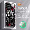 Крутой чехол для телефона Green Day для Samsung S25 S24 S23 S22 S21 S20 Plus Ultra Note20, стеклянный магнитный чехол