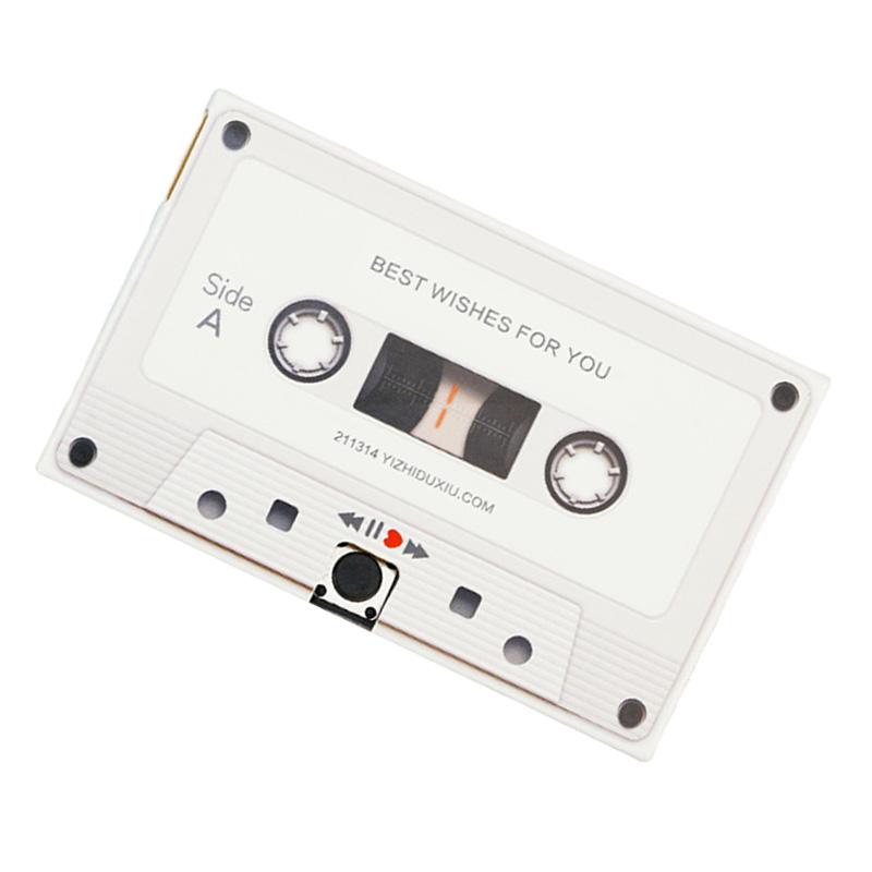 Recording Greeting Card Exquisite Unique Reusable Recordable DIY Greeting Card for Birthday Anniversaries