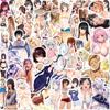 50PCS Anime Girl Stickers, Waterproof Girl Graffiti Stickers for DIY Laptop Motorcycle Bicycle Phone Stickers