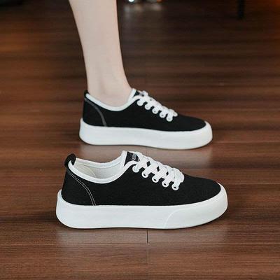 Легкие женские парусиновые кеды - Коллекция Осень 2025, Дышащие и Универсальные