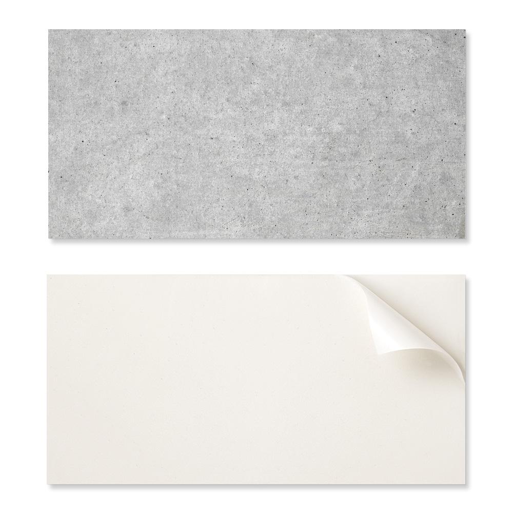 Self-Adhesive Panel With Print - Perfect For The Kitchen 120x60 cm Raw Concrete Texture