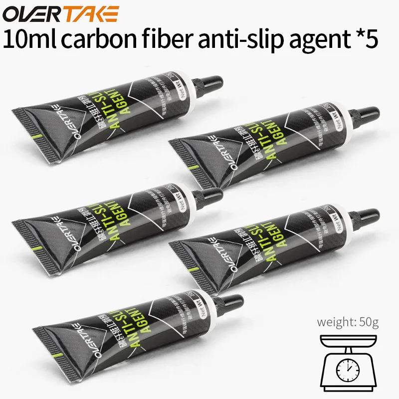 OVERTAKE Carbon Fiber Anti Slip Agent 10ml Non-slip Bicycle Grease for MTB Shimano Bike Seatpost Handlebar Stem Anti-slip Lube