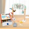 Детский имитационный деревянный игровой набор "Магазин десертов", ролевые игры, игрушки-симуляторы