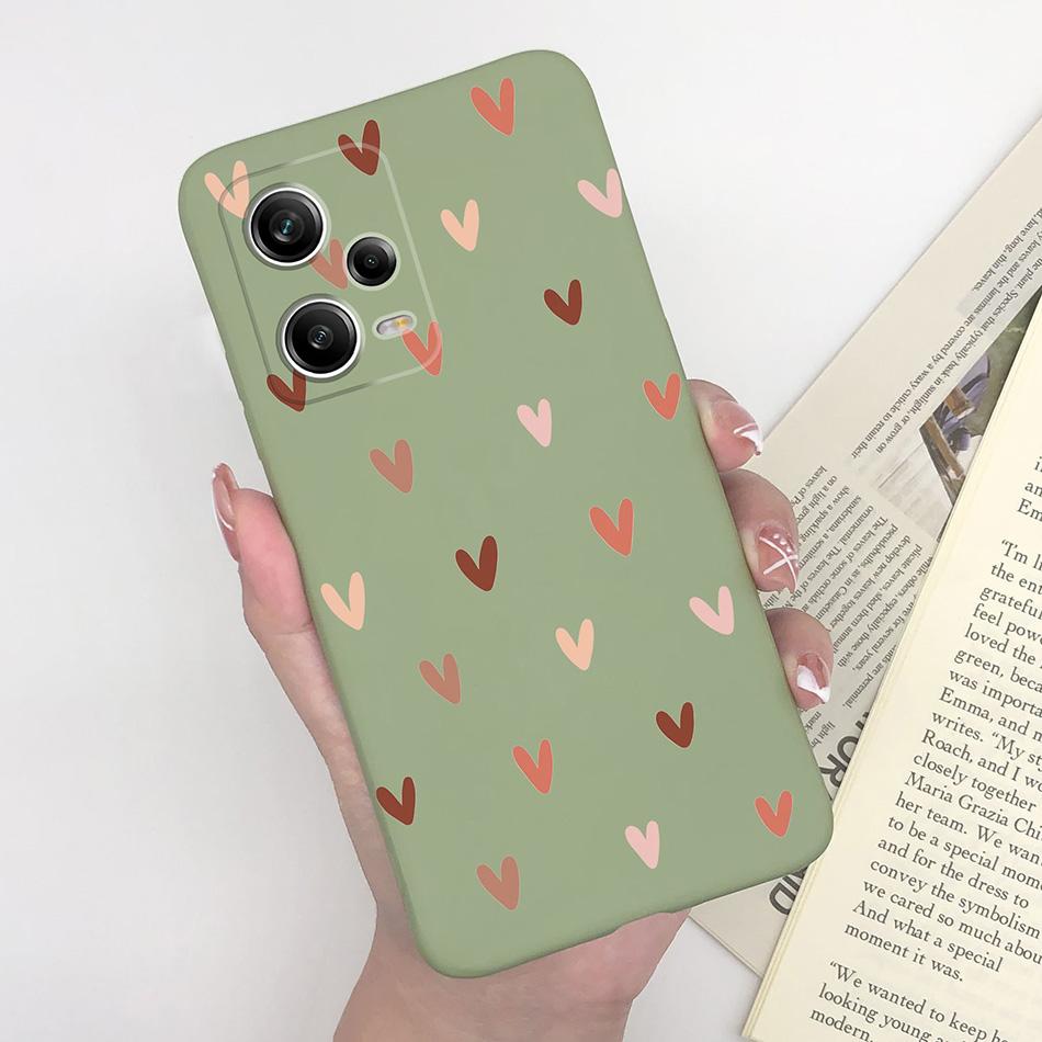 Чехол для телефона Xiaomi Redmi Note 12 Pro+ Plus 5G, Сердечко, Девушка, Силиконовый, Матовый, Ударопрочный Чехол-Бампер для Redmi 12Pro + Funda