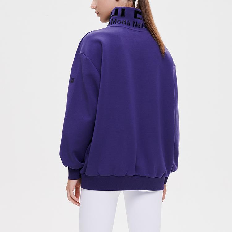 New FILA Athletics Sweatshirts Women's Deep Cong Blue A11W131223F-NV