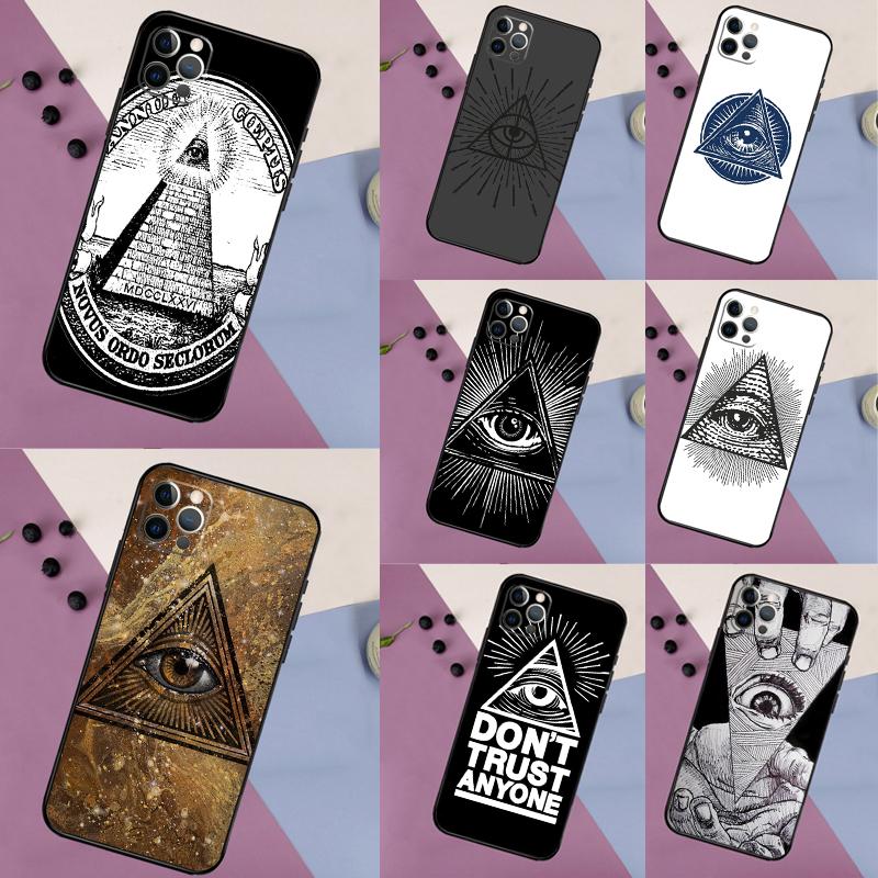 Illuminati Eye Occult Pyramid Case For Samsung Galaxy M11 M12 M13 M14 M15 M06 M16 M36 M56 M31 M53 M32 M52 M35 M55 M34 M54