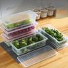 Сохраняющий свежесть кухонный контейнер для продуктов питания Прозрачный органайзер для холодильника Чехол Кухонные принадлежности