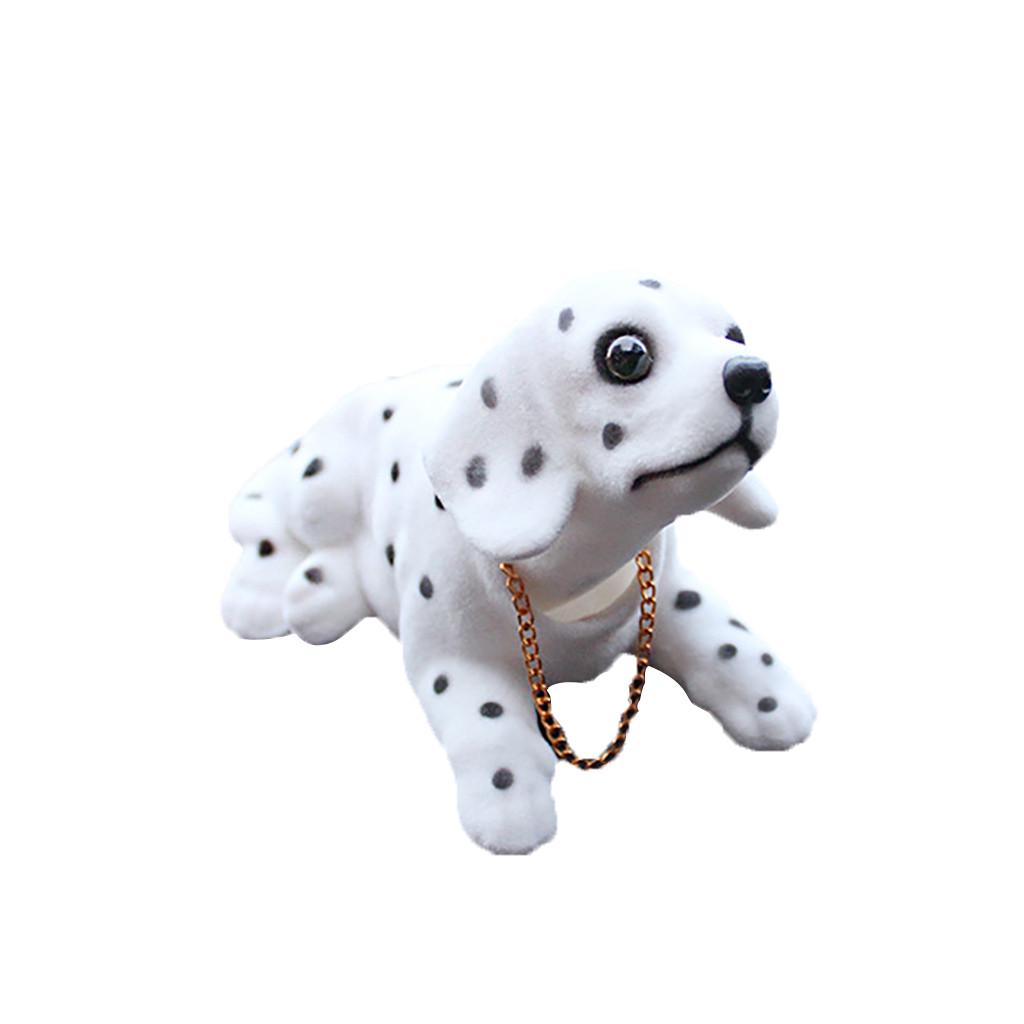 Cute Creative Car Doll Shaking Head Dog Ornaments Car Interior Decorations