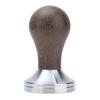 53mm Stainless Steel Coffee Tamper Wooden Handle Coffee Powder Hammer Press Tool Accessory