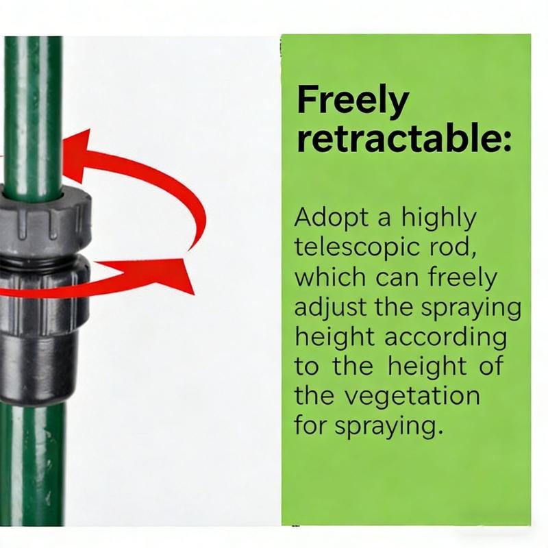 Раскладываемый металлический дождеватель с 3 плечами, вращающийся на 360 градусов, с прочным металлическим основанием для полива больших площадей