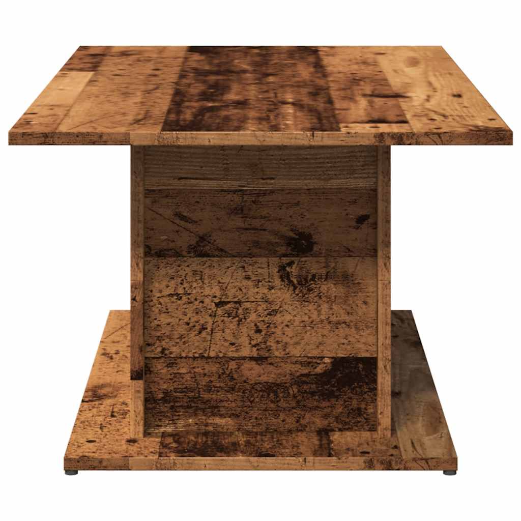 Coffee Table Reclaimed Wood Look 102x55.5x40 cm Engineered Wood