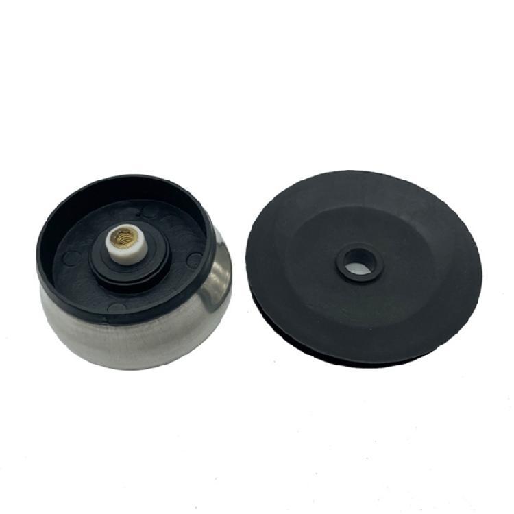 Ручка для крышки из нержавеющей стали со встроенными термометрами, термостойкая конструкция, быстрая сборка для кастрюли