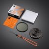 K&F CONCEPT Фильтры серии K 49-82 мм UV/CPL/ND2-400/Black-Mist 1/4 Крышка Салфетки для чистки Набор фильтров для объектива камеры для Nikon Canon Leica