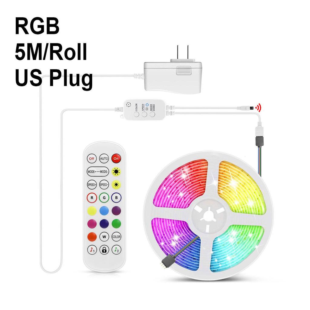 Светодиодные ленты Bluetooth RGB 5050 SMD Гибкая лента Не водонепроницаемая светодиодная лента RGB 5 м 10 м 15 м Ленточный диод 12 В постоянного тока Управление Bluetooth