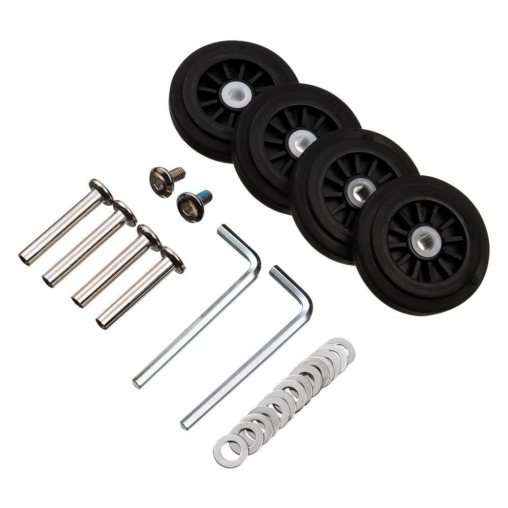 DIY с винтом, дорожные колеса для багажа, замена колес, комплект для ремонта колес, детали чемодана, оси