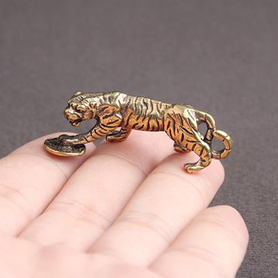 Фигурка Тигра, мягкое прикосновение, праздничная креативная статуя, привлекающая богатство, удачная статуя, декор для офиса