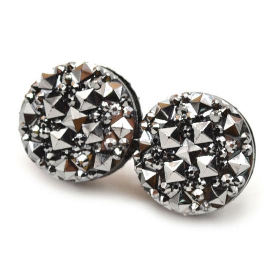 1 пара мусульманских круглых магнитных брошей, застежка, хиджаб, шарф, Абая, ювелирные изделия для одежды