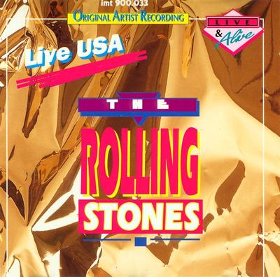 CD ROLLING STONES - Live USA IMT900033 Imtrat Германия Рок Б/У