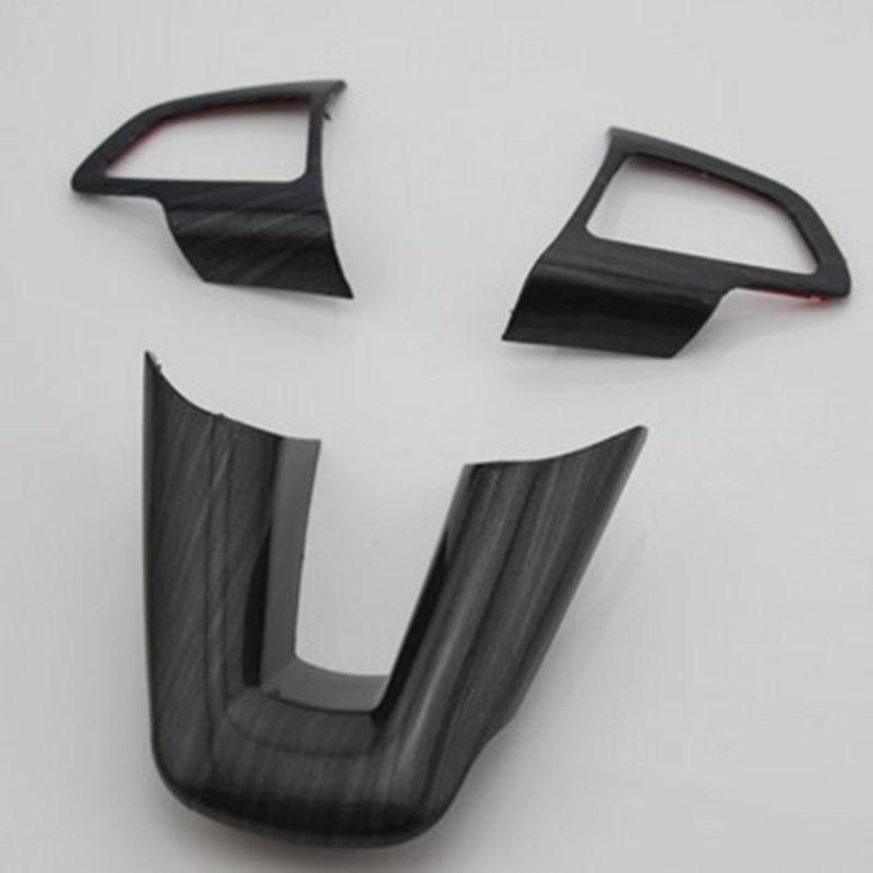 Три стиля ABS-краски, украшение на руль автомобиля, наклейка с блестками для Ford Focus 4 MK4 2014 2015 2016 2017