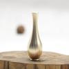 Antique Brass Mini Desktop Vase - Elegant Decorative Flower Arrangement Ornament for Living Room