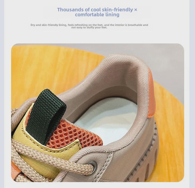 Весенние модные женские туфли в стиле Форреста Гампа 2025 года — повседневные, универсальные, мягкие кроссовки для студентов