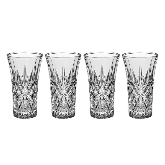 1/2/4 шт. стопки 60 мл стаканы для текилы с тяжелым основанием стаканы для виски водки наливки