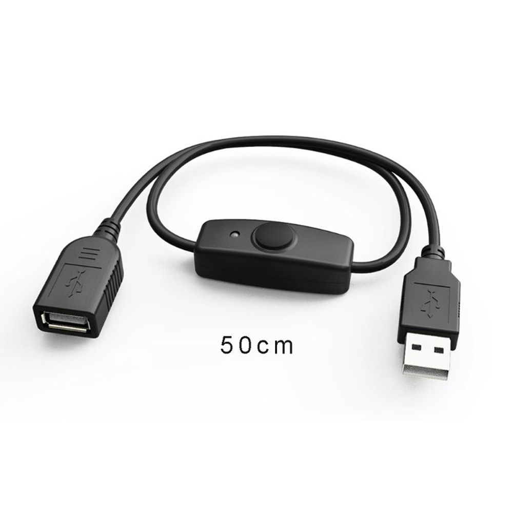 USB-кабель-адаптер USB-удлинитель USB 2.0 удлинитель Линия электропитания с выключателем ВКЛ./ВЫКЛ.