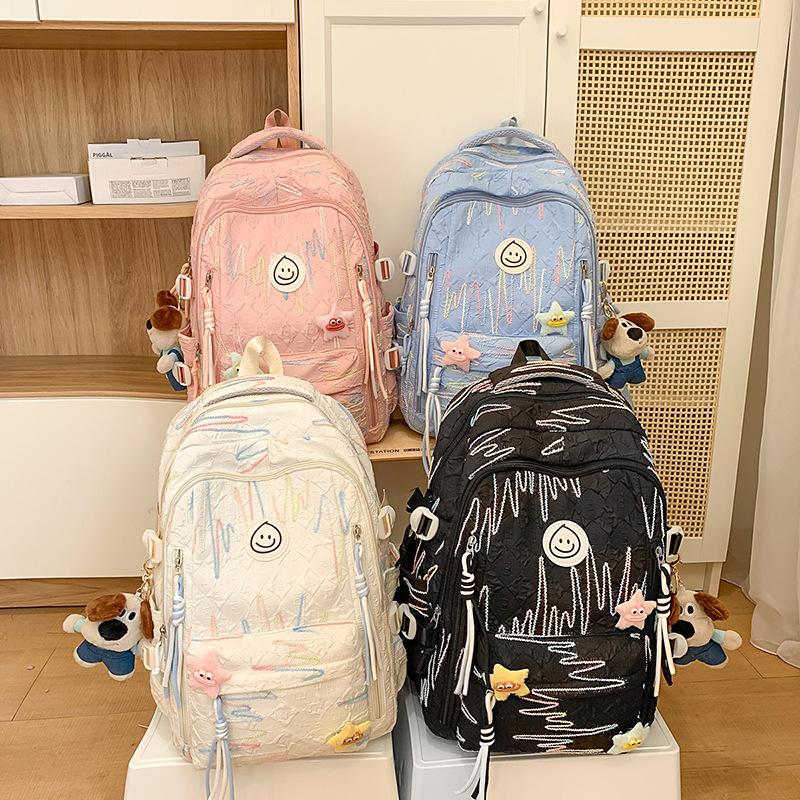 Junior High School Girl Niche High Quality Design High School Backpack