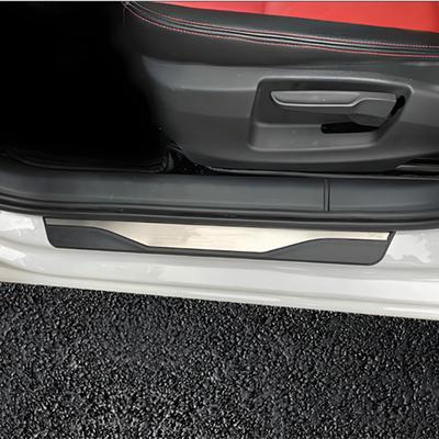 Для ISUZU MU-X MUX 2013-   2024 2025 Накладки на пороги Защитные накладки на пороги Приветственные накладки на педали Автомобильные аксессуары