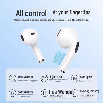 Bluetooth-гарнитура Pro6: 6-е поколение, шумоподавление, длительное время автономной работы, беспроводной мобильный аксессуар.